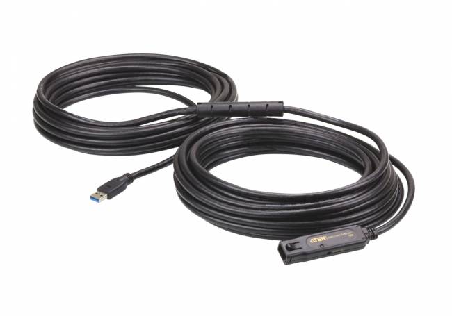 Кабель удлинитель USB3.2 (15 м) ATEN UE3315A — для бизнеса и офиса Кабель удлинитель USB3.2 (15 м) ATEN UE3315A — для бизнеса и офиса