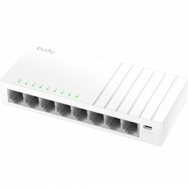 Коммутатор Cudy GS108U — для бизнеса и офиса Коммутатор Cudy GS108U — для бизнеса и офиса