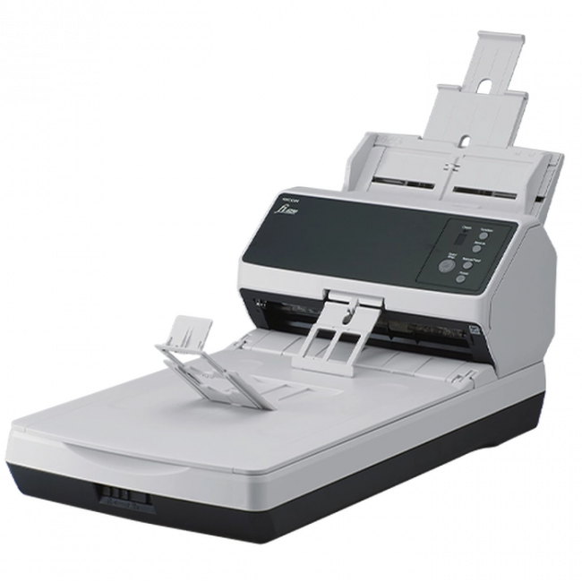 Ricoh(PFU) fi-8250 Документ сканер А4, двухсторонний, 50 стр/мин, автопод. 100 листов, cо встроенным планшетом, USB 3.2, Gigabit Ethernet Fujitsu fi-8250 (PA03810-B601) — для бизнеса и офиса Ricoh(PFU) fi-8250 Документ сканер А4, двухсторонний, 50 стр/мин, автопод. 100 листов, cо встроенным планшетом, USB 3.2, Gigabit Ethernet Fujitsu fi-8250 (PA03810-B601) — для бизнеса и офиса