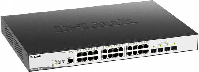 Коммутатор D-Link DGS-3000-28XMP/B1A — для бизнеса и офиса Коммутатор D-Link DGS-3000-28XMP/B1A — для бизнеса и офиса