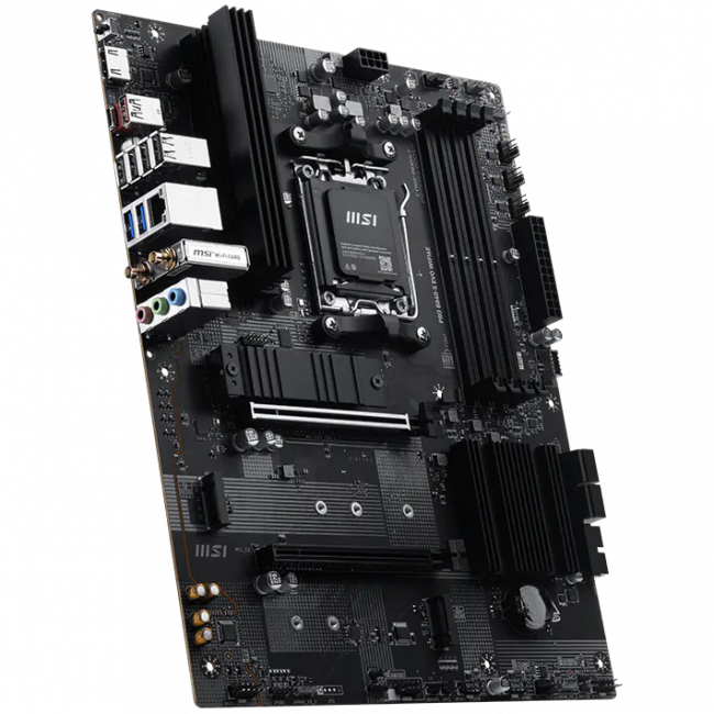 Материнская плата MSI PRO B840-S EVO WIFI6E — для бизнеса и офиса Материнская плата MSI PRO B840-S EVO WIFI6E — для бизнеса и офиса