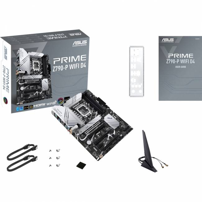 Материнская плата ASUS PRIME Z790-P WIFI D4 (90MB1DB0-M0EAY0) — для бизнеса и офиса Материнская плата ASUS PRIME Z790-P WIFI D4 (90MB1DB0-M0EAY0) — для бизнеса и офиса