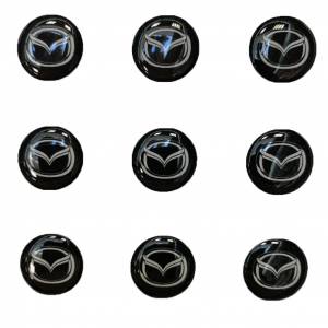 Логотип силиконовый 14 мм MAZDA