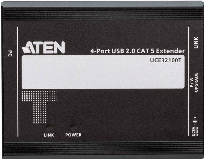 4-х портовый удлинитель, USB 2.0, 100 метр., CAT 5 ATEN UCE32100 — для бизнеса и офиса 4-х портовый удлинитель, USB 2.0, 100 метр., CAT 5 ATEN UCE32100 — для бизнеса и офиса