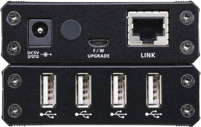 4-х портовый удлинитель, USB 2.0, 100 метр., CAT 5 ATEN UCE32100 — для бизнеса и офиса 4-х портовый удлинитель, USB 2.0, 100 метр., CAT 5 ATEN UCE32100 — для бизнеса и офиса