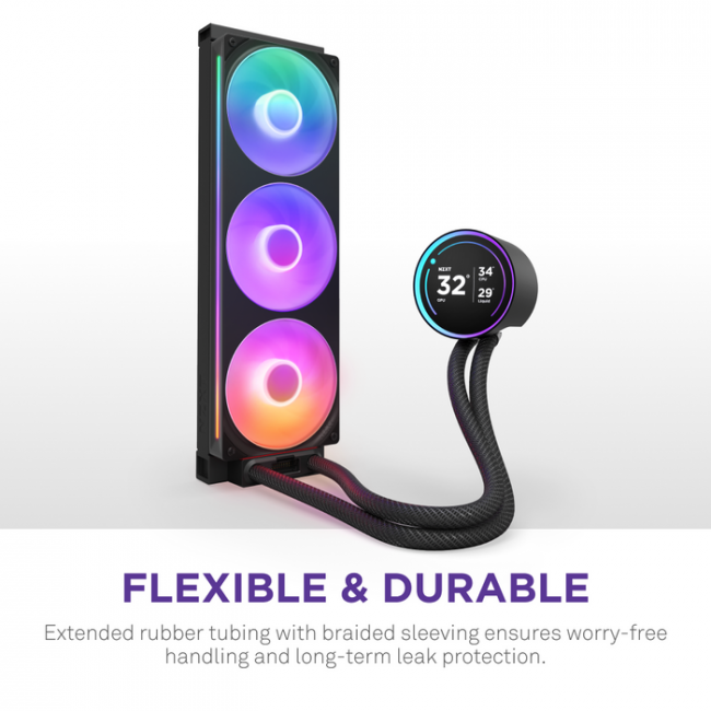 Система жидкостного охлаждения для ПК NZXT RL-KR36E-B2 — для бизнеса и офиса Система жидкостного охлаждения для ПК NZXT RL-KR36E-B2 — для бизнеса и офиса