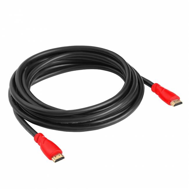 Greenconnect Кабель 10.0m HDMI версия 2.0, HDR 4:2:0, Ultra HD, 4K 60 fps 60Hz/5K*30Hz, 3D, AUDIO, 18.0 Гбит/с, 28/28 AWG, OD7.3mm, тройной экран, черный, красные коннекторы, GCR-HM351-10.0m Greenconnect HDMI (m) - HDMI (m) 10м — для бизнеса и офиса Greenconnect Кабель 10.0m HDMI версия 2.0, HDR 4:2:0, Ultra HD, 4K 60 fps 60Hz/5K*30Hz, 3D, AUDIO, 18.0 Гбит/с, 28/28 AWG, OD7.3mm, тройной экран, черный, красные коннекторы, GCR-HM351-10.0m Greenconnect HDMI (m) - HDMI (m) 10м — для бизнеса и офиса
