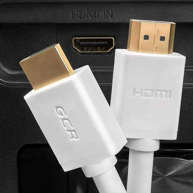 Greenconnect Кабель 1.0m HDMI версия 2.0 HDR 4:2:2, Ultra HD, 4K 60 fps 60Hz/5K*30Hz, 3D, AUDIO, 18.0 Гбит/с, 28/28 AWG, OD7.3mm, тройной экран, белый, GCR-HM761-1.0m Greenconnect HDMI (m) - HDMI (m) 1м — для бизнеса и офиса Greenconnect Кабель 1.0m HDMI версия 2.0 HDR 4:2:2, Ultra HD, 4K 60 fps 60Hz/5K*30Hz, 3D, AUDIO, 18.0 Гбит/с, 28/28 AWG, OD7.3mm, тройной экран, белый, GCR-HM761-1.0m Greenconnect HDMI (m) - HDMI (m) 1м — для бизнеса и офиса