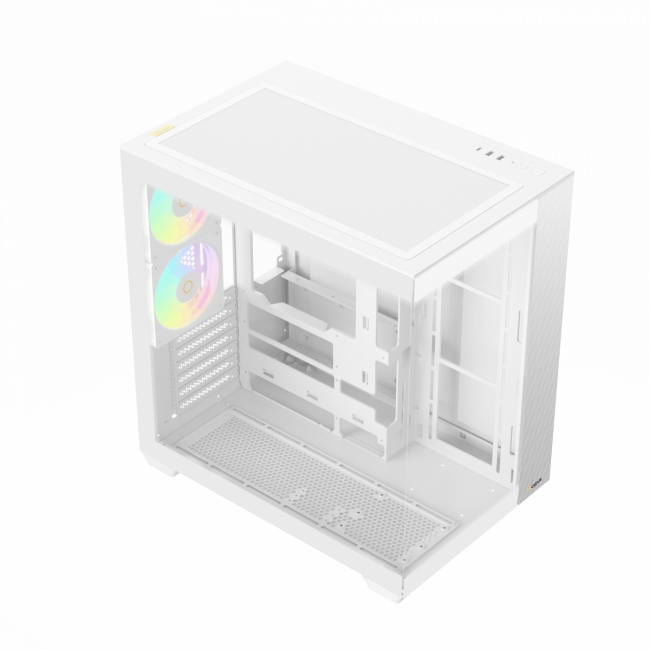 Корпус ПК без блока питания Ocypus Delta-C74-WHD200XX-GL — для бизнеса и офиса Корпус ПК без блока питания Ocypus Delta-C74-WHD200XX-GL — для бизнеса и офиса