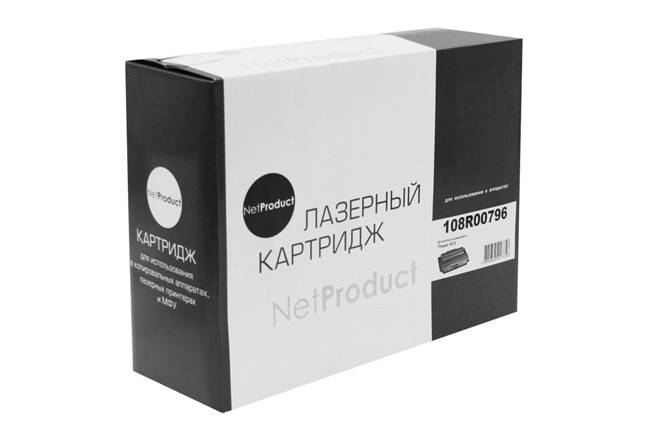 Картридж NetProduct (N-108R00796) для Xerox Phaser 3635, 10K (Повреждённая упаковка) — для бизнеса и офиса Картридж NetProduct (N-108R00796) для Xerox Phaser 3635, 10K (Повреждённая упаковка) — для бизнеса и офиса