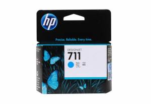 Картридж 711 для HP DJ T120/T520, 29мл (O) голубой CZ130A Картридж 711 для HP DJ T120/T520, 29мл (O) голубой CZ130A