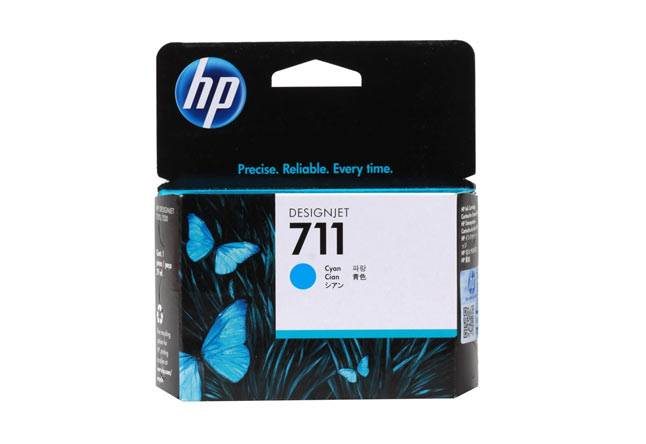 Картридж 711 для HP DJ T120/T520, 29мл (O) голубой CZ130A — для бизнеса и офиса Картридж 711 для HP DJ T120/T520, 29мл (O) голубой CZ130A — для бизнеса и офиса