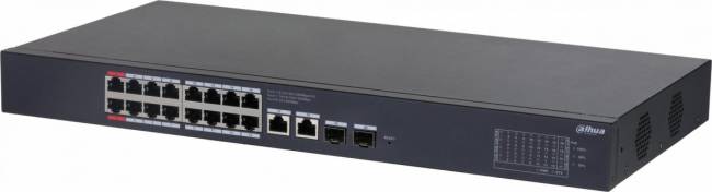 Коммутатор Dahua DH-CS4220-16GT-240 — для бизнеса и офиса Коммутатор Dahua DH-CS4220-16GT-240 — для бизнеса и офиса