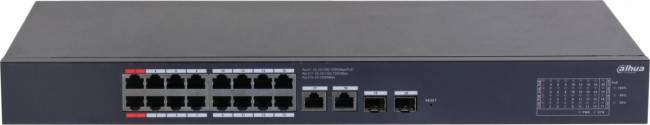 Коммутатор Dahua DH-CS4220-16GT-240 — для бизнеса и офиса Коммутатор Dahua DH-CS4220-16GT-240 — для бизнеса и офиса