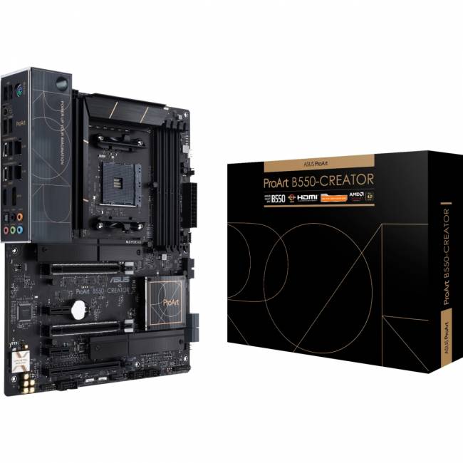 Материнская плата ASUS PROART B550-CREATOR — для бизнеса и офиса Материнская плата ASUS PROART B550-CREATOR — для бизнеса и офиса