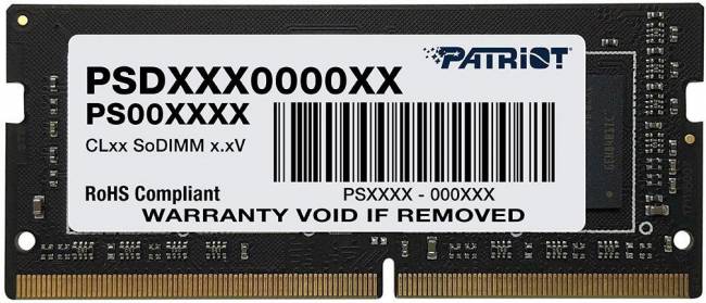 Память DDR4 16GB 3200MHz Patriot PSD416G32002S — для бизнеса и офиса Память DDR4 16GB 3200MHz Patriot PSD416G32002S — для бизнеса и офиса