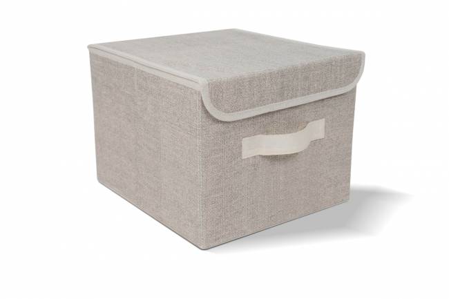 Короб для хранения Короб для хранения Linen 30х40x25 — для бизнеса и офиса Короб для хранения Короб для хранения Linen 30х40x25 — для бизнеса и офиса