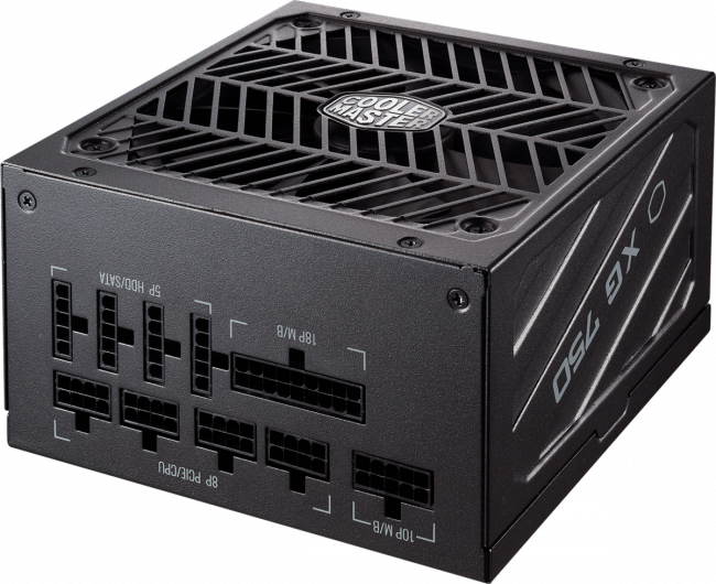 Блок питания 750Вт Cooler Master XG750 Platinum — для бизнеса и офиса Блок питания 750Вт Cooler Master XG750 Platinum — для бизнеса и офиса