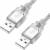 Greenconnect Кабель 1.0m USB 2.0, AM/AM, прозрачный, 28/28 AWG, экран, армированный, морозостойкий, GCR-UM3M-BB2S-1.0m Greenconnect USB 2.0 Type-AM - USB 2.0 Type-AM 1м — для бизнеса и офиса Greenconnect Кабель 1.0m USB 2.0, AM/AM, прозрачный, 28/28 AWG, экран, армированный, морозостойкий, GCR-UM3M-BB2S-1.0m Greenconnect USB 2.0 Type-AM - USB 2.0 Type-AM 1м — для бизнеса и офиса