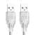 Greenconnect Кабель 1.0m USB 2.0, AM/AM, прозрачный, 28/28 AWG, экран, армированный, морозостойкий, GCR-UM3M-BB2S-1.0m Greenconnect USB 2.0 Type-AM - USB 2.0 Type-AM 1м — для бизнеса и офиса Greenconnect Кабель 1.0m USB 2.0, AM/AM, прозрачный, 28/28 AWG, экран, армированный, морозостойкий, GCR-UM3M-BB2S-1.0m Greenconnect USB 2.0 Type-AM - USB 2.0 Type-AM 1м — для бизнеса и офиса