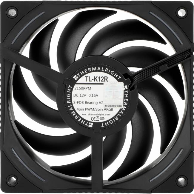 Кулер для корпуса Thermalright TL-K12R — для бизнеса и офиса Кулер для корпуса Thermalright TL-K12R — для бизнеса и офиса