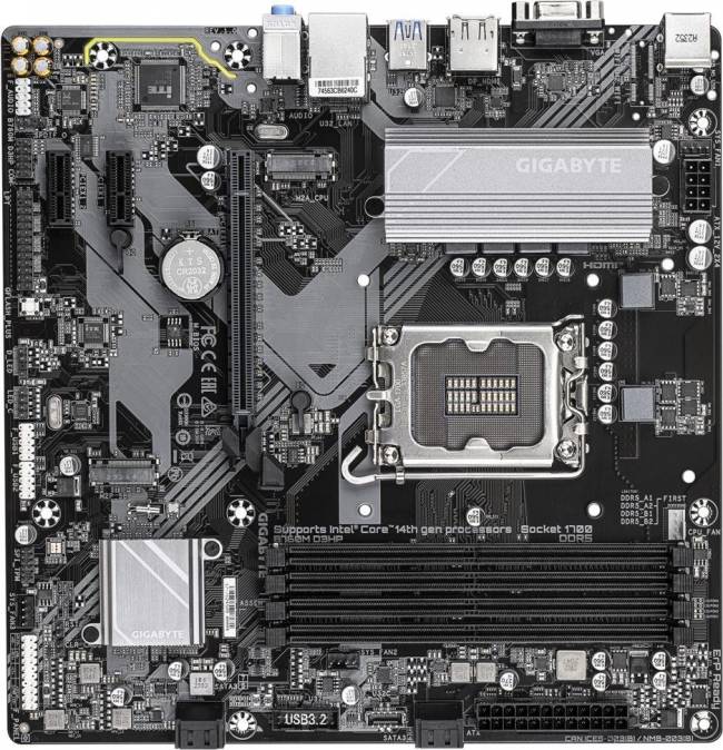 Материнская плата Gigabyte B760M D3HP — для бизнеса и офиса Материнская плата Gigabyte B760M D3HP — для бизнеса и офиса