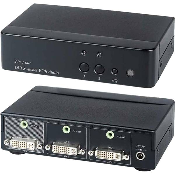 Коммутатор SC&T DS02A — для бизнеса и офиса Коммутатор SC&T DS02A — для бизнеса и офиса