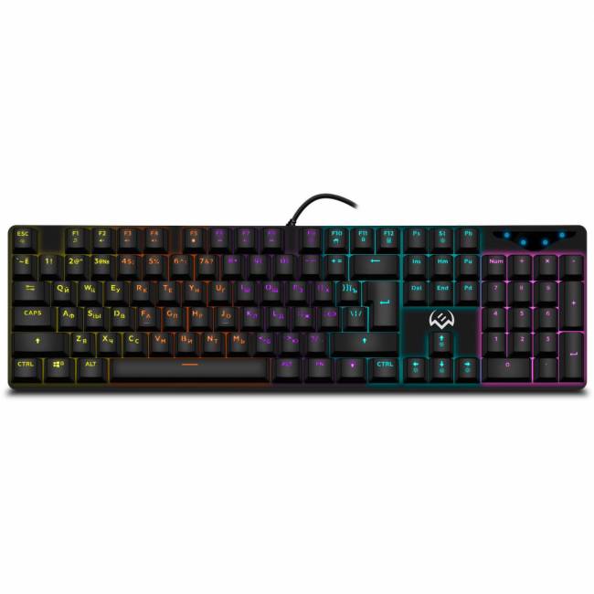 Механическая игровая клавиатура SVEN KB-G9300 (104кл., 20 Fn функций) Sven SV-018245 — для бизнеса и офиса Механическая игровая клавиатура SVEN KB-G9300 (104кл., 20 Fn функций) Sven SV-018245 — для бизнеса и офиса