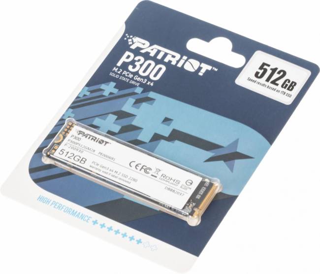 Накопитель SSD Patriot P300P512GM28 — для бизнеса и офиса Накопитель SSD Patriot P300P512GM28 — для бизнеса и офиса