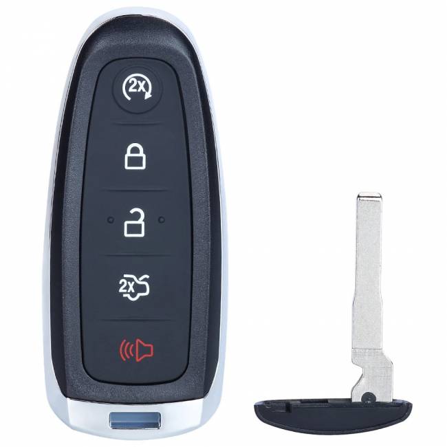 Ключ смарт FORD Edge/Explorer/Mondeo ID46 PCF7945A/PCF7953A 433 MHz ASK + вставка HU101 — для бизнеса и офиса