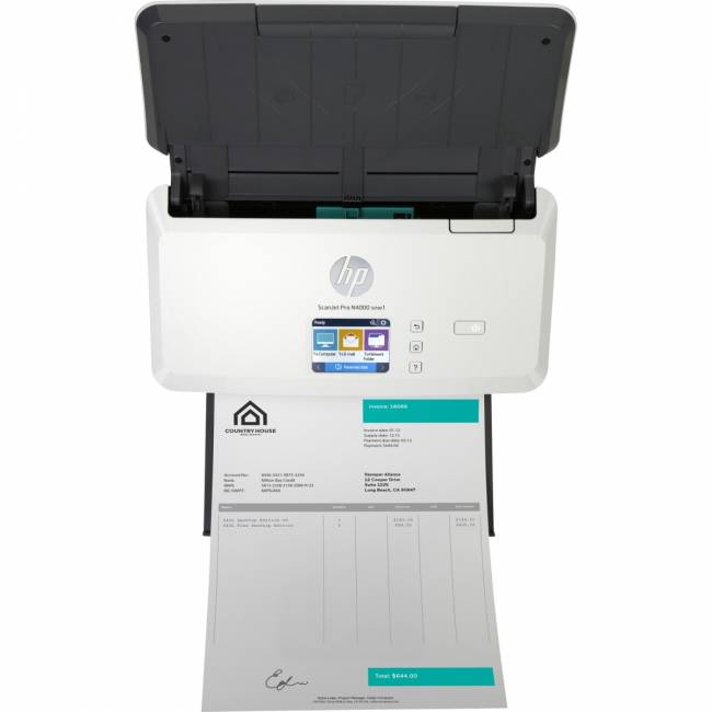 Сканер HP ScanJet Pro N4000 snw1 — для бизнеса и офиса Сканер HP ScanJet Pro N4000 snw1 — для бизнеса и офиса