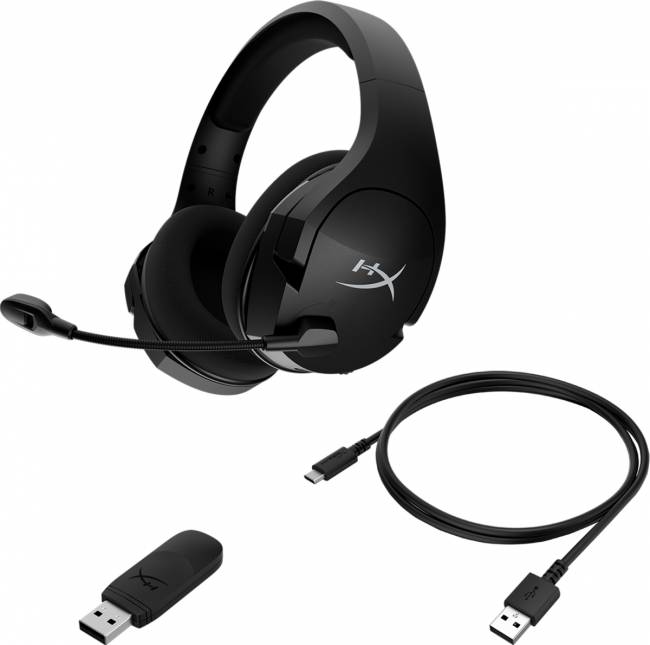 Гарнитура игровая HyperX Cloud Stinger Core Wireless + 7.1 — для бизнеса и офиса Гарнитура игровая HyperX Cloud Stinger Core Wireless + 7.1 — для бизнеса и офиса