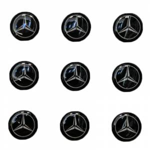 Логотип силиконовый 14 мм MERCEDES