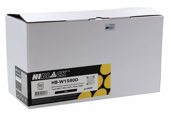 Драм-юнит Hi-Black (HB-W1580D) для HP Tank MFP 1005/1020/2506/2606, 30K — для бизнеса и офиса Драм-юнит Hi-Black (HB-W1580D) для HP Tank MFP 1005/1020/2506/2606, 30K — для бизнеса и офиса