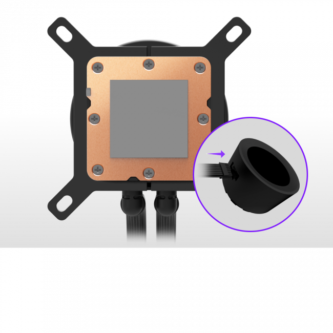 Система жидкостного охлаждения для ПК NZXT RL-KR360-B2 — для бизнеса и офиса