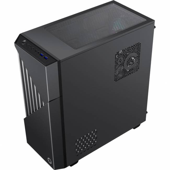 Компьютерный корпус, без блока питания ATX GameMax Contac COC BG — для бизнеса и офиса Компьютерный корпус, без блока питания ATX GameMax Contac COC BG — для бизнеса и офиса