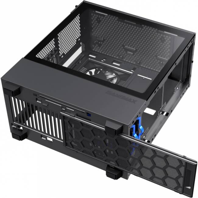 Компьютерный корпус, без блока питания ATX GameMax Contac COC BG — для бизнеса и офиса Компьютерный корпус, без блока питания ATX GameMax Contac COC BG — для бизнеса и офиса