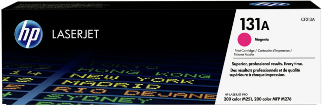 Тонер-картридж HP 131A Magenta Original LaserJet Print Cartridge (CF213A) — для бизнеса и офиса