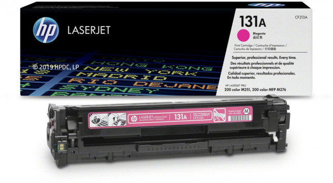 Тонер-картридж HP 131A Magenta Original LaserJet Print Cartridge (CF213A) — для бизнеса и офиса