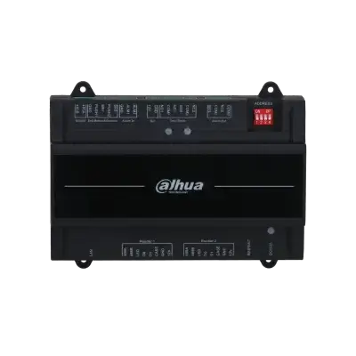Контроллер на 2 двери (1-сторонний доступ) Dahua DHI-ASC2202B-S — для бизнеса и офиса Контроллер на 2 двери (1-сторонний доступ) Dahua DHI-ASC2202B-S — для бизнеса и офиса