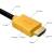 GCR Кабель 15.0m HDMI версия 2.0, HDR 4:2:0, Ultra HD, 4K 60 fps 60Hz/5K*30Hz, 3D, AUDIO, 18.0 Гбит/с, 28/28 AWG, OD7.3mm, тройной экран, черный, желтые коннекторы, GCR-HM441-15.0m Greenconnect HDMI (m) 2.0 - HDMI (m) 2.0 15м жёлтый — для бизнеса и офиса