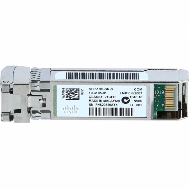 Модуль оптический Cisco SFP-10G-SR= — для бизнеса и офиса Модуль оптический Cisco SFP-10G-SR= — для бизнеса и офиса