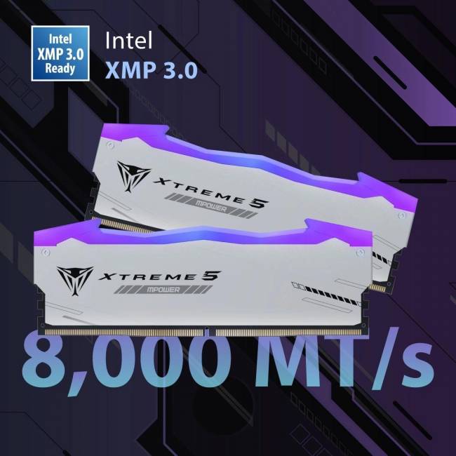 Память DDR5 2x16GB 6000MHz Patriot PVXR532G60C30KM — для бизнеса и офиса Память DDR5 2x16GB 6000MHz Patriot PVXR532G60C30KM — для бизнеса и офиса