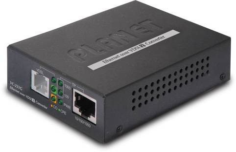 VC-231G конвертер Ethernet в VDSL2, внешний БП PLANET VC-231G — для бизнеса и офиса