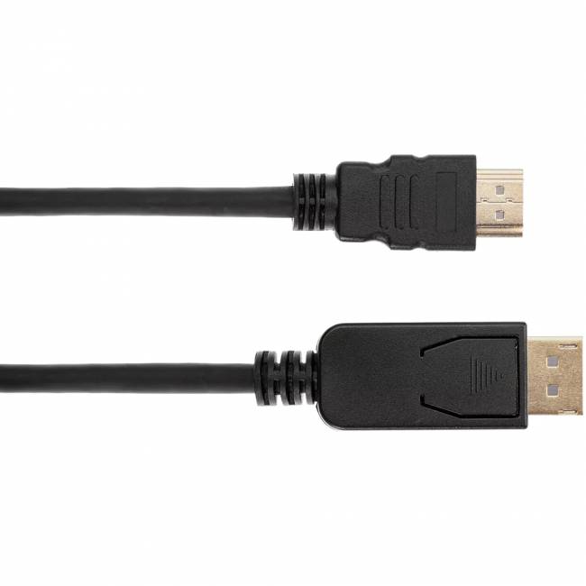 Кабель-переходник DisplayPort M-> HDMI M 4K@30Hz 1.8m iOpen (Aopen/Qust) <ACG608-1.8M> Кабель-переходник AOpen/Qust DisplayPort M/HDMI M (ACG608-1.8M) — для бизнеса и офиса Кабель-переходник DisplayPort M-> HDMI M 4K@30Hz 1.8m iOpen (Aopen/Qust) <ACG608-1.8M> Кабель-переходник AOpen/Qust DisplayPort M/HDMI M (ACG608-1.8M) — для бизнеса и офиса
