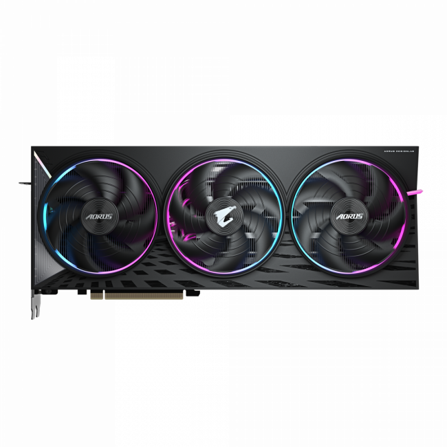 Видеокарта Видеокарта GIGABYTE GV-R9070XTAORUS E-16GD — для бизнеса и офиса Видеокарта Видеокарта GIGABYTE GV-R9070XTAORUS E-16GD — для бизнеса и офиса