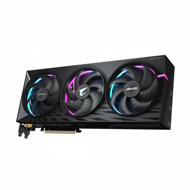 Видеокарта Видеокарта GIGABYTE GV-R9070XTAORUS E-16GD — для бизнеса и офиса Видеокарта Видеокарта GIGABYTE GV-R9070XTAORUS E-16GD — для бизнеса и офиса