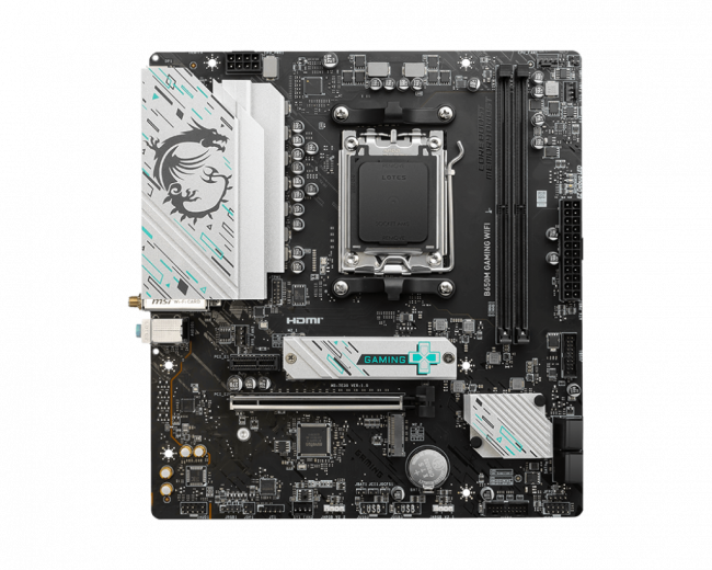 Материнская плата MSI B650M GAMING WIFI — для бизнеса и офиса Материнская плата MSI B650M GAMING WIFI — для бизнеса и офиса