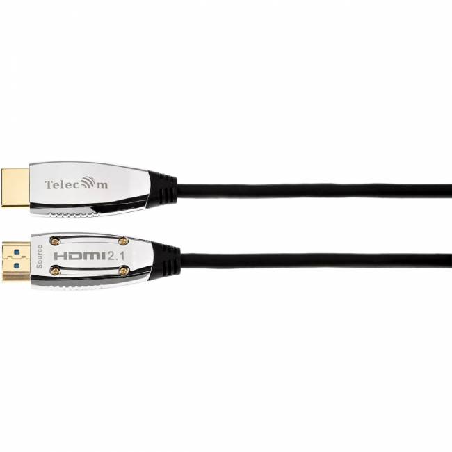 Активный оптический кабель HDMI 19M/M,ver. 2.1, 8K@60 Hz 30m Telecom <TCG2120-30M> Telecom TCG2120-30M — для бизнеса и офиса