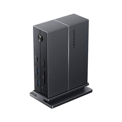 Мультифункциональная док-станция Vention USB Type C 14 в 1 с поддержкой Thunderbolt 4 Vention TPFH0-EU — для бизнеса и офиса Мультифункциональная док-станция Vention USB Type C 14 в 1 с поддержкой Thunderbolt 4 Vention TPFH0-EU — для бизнеса и офиса